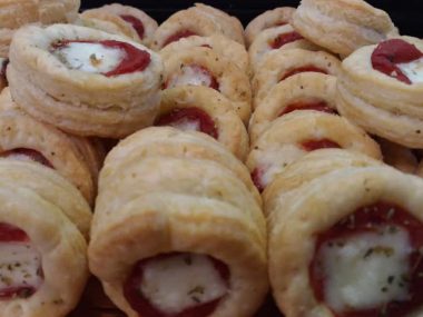 Pizzette sfoglia artigianali vol au vent